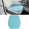 Gel Car Seat Cushion, Non-Slip & Comfortable Automotive Chair Protector Pad for Driving, Breathable Vehicle Interior Mat Cover Accessories, Universal for SUV Sedan Truck (Blue)