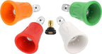 Pressure Washer Nozzle Guard, Stainless Steel High Power Washer Nozzle Tips Set with Upgraded Rubber Protector Cover, 5Pcs Pressure Washing Nozzle Holder with 1/4" Quick Connect, Orifice 4.0