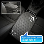RAV4 Center Console Cover/Pad Fit 2019-2023 2024 2025,Faux Leather Toyota RAV4 Armrest mat,Posture Improving Support Cushion,Protector Console,Waterproof, Wear-Resistant,Flame-Retardant
