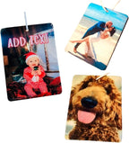 Beaded Custom Car Air Fresheners Real Photos | Double Sided | Gifts Under 10