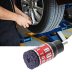 Stud Rust Removal Tool, Wheel Stud Cleaner Metal Rescue Hub Clean Tools Effective Mode Bolts Quick Driven for 1/2in Impact Wrenches Electric Drill Cleaning Portable Tool Screws Surfaces