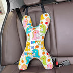 Car Travel Pillow for Kids Adults X-Shaped Car Sleeping Head Support Soft Neck Pillow Head and Body Support Travel Pillow Cushion for Car Seat Pillow Car Aircraft Travel Pillow Headrest for Road Trips