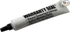 Sherco-Auto White Tamper Proof Cross Check Repair & Maintenance Warranty Seal 1.8 Oz Squeeze Tube Paint Marker - 12 Tube - Made in USA
