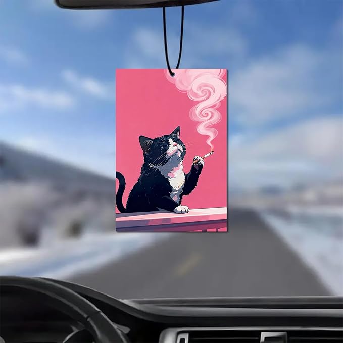 Yes You Can Car Air Freshener Hanging, Empowering Gifts for Women New Driver Auto Decor Rearview Mirror Hanging Accessories, Motivational Aromatherapy for Cars Interior or Locker