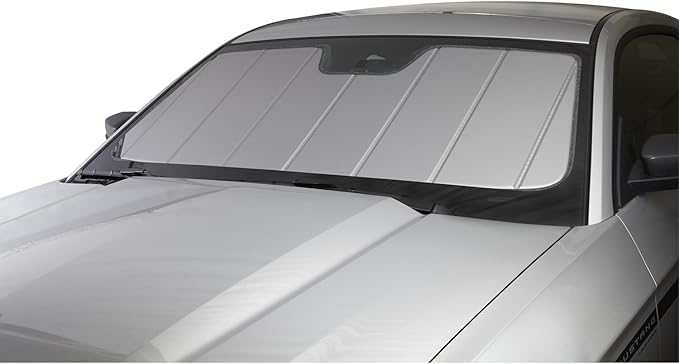 Covercraft UVS100 Custom Sunscreen | UV11270SV | Compatible with Select Porsche Boxster/Cayman Models, Silver