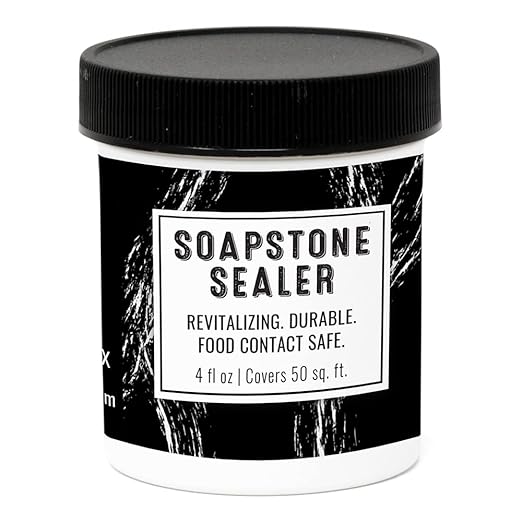 Real Milk Paint, Sealer for Concrete, Granite, Counter Tops, Marble, Slate, Soapstone, and Soapstone Sealer, 8 oz
