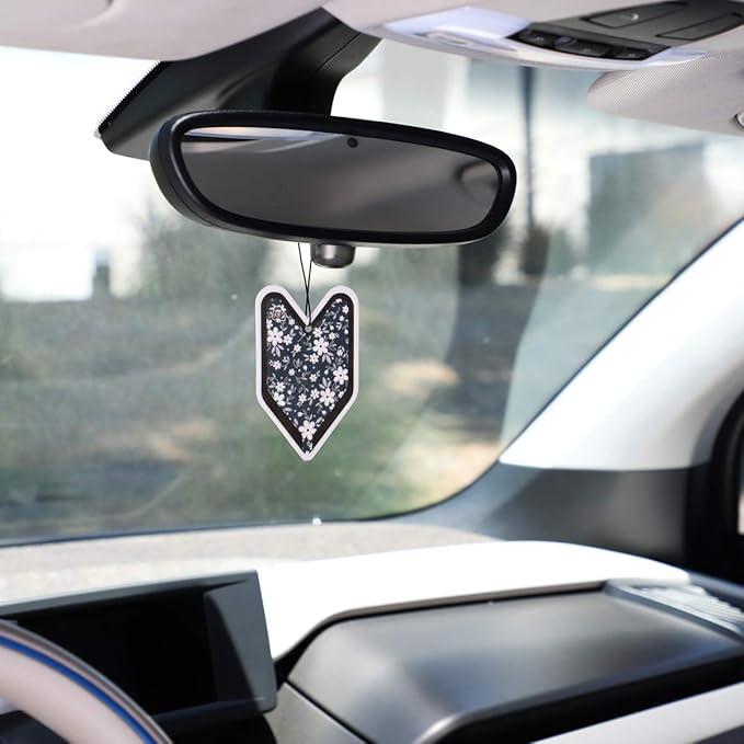 Auto Dynasty TreeFrog YLFS60 Paper Young Leaf Wakaba Hanging Air Freshener for Home Office Car In-Door, Fresh Squash Scent