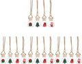 Mobestech 16 Pcs Car Aromatherapy Pendant Car Air Freshener Christmas Accessories Diffuser Bottles Air Freshener Diffuser Hanging Ornament Essential Oil er Wooden