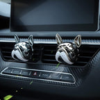 Katutude Cute French Bulldog Car Air Freshener & Decoration, Gray