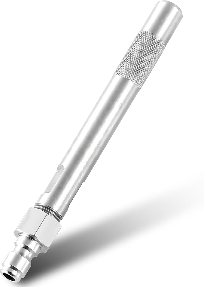 Pressure Washer Long Range Chemical Nozzle, Shooter Tip Pressure Washer, Compatible with Ladder Saver for 1000 to 6000 PSI, 3.5-6 GPM, 1/4" Quick Connect, Power Washer High Reach Spray Nozzle