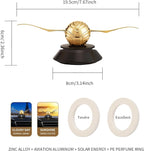 MAJESTY`S SECRET PHEROMAX Solar Car Air Freshener Diffuser, Odor Eliminator for Vehicle Scenting Device, Long Lasting Scent for Auto, Automotive Accessories Interior Scent Diffuser (gold)