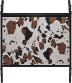 Black Brown Spot Car Roof Storage Bag Car Seat Back Hanging Bag Multi-Purpose Car Bag Storage Box Organizer Pouch Pocket Inner Car Accessories Compatible with Most Vehicles