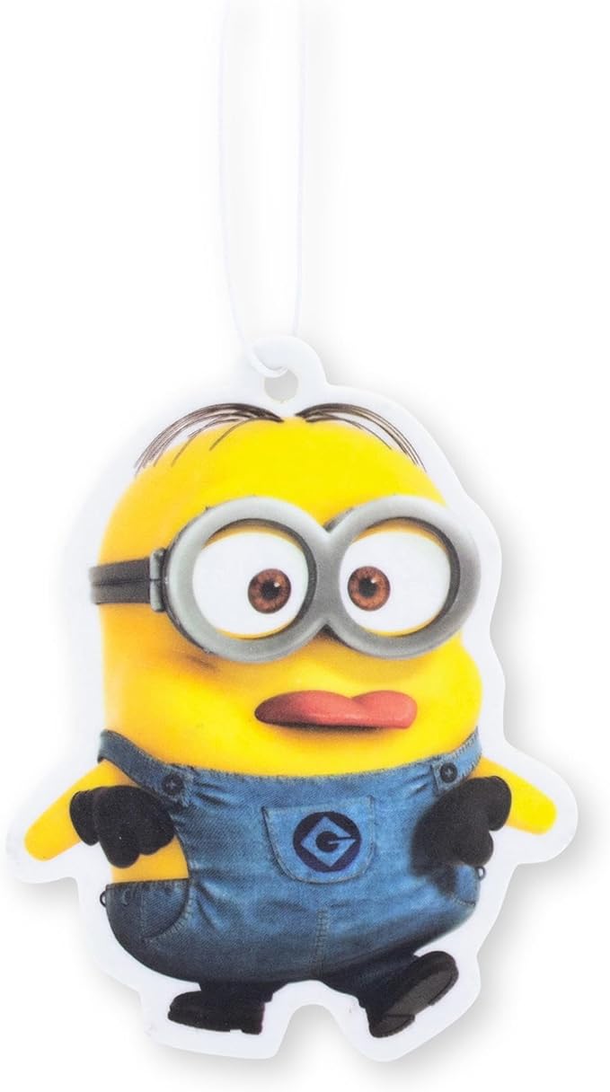 Despicable Me Minions Banana-Scented Air Fresheners | Long-Lasting Fragrance, Odor Eliminator For Room, Car, Office