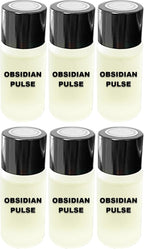 Car Air Freshener Refill Liquid Set of 6 x 10 ML - Smart Car Air Freshener Refill - Car Fragrance Refill - Car Diffuser Refill (Obsidian Pulse)