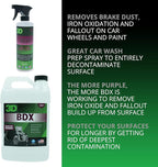 3D BDX Iron Remover – Fast Acting Fallout & Brake Dust Cleaner | Purple Color-Changing Spray for Wheels & Paint | Acid-Free | Made in USA | Car Detailing | 1 Gallon