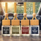 4 Pack Air fresheners | Long lasting car air fresheners, Hand-made in USA | Small room diffuser | Small Business Woman Owned. (Fresh & Earthy Mix SQ)