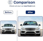 GENANY Cat Starry Night Windshield Sun Shade for Car SUV Truck (69x35 Inches), Sun Shade Windshield, Shades for Front Windows, Protector Blocks UV, Car Decor