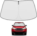Proadsy Windshield Sun Shade for Honda CRV 2023 2024 2025 2026 4-Layer Foldable Front Sunshade Protector Sun Visor Blocks UV Rays Keep Car Cooler Accessories