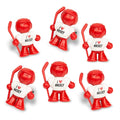Little Joe 96427-6PK I Love Hockey New Car Scent Car Air Freshener Vent Clip, Fights Odors for up to 45 Days, Long-Lasting Freshness, Cute Car Odor Eliminator, Red, Pack of 6