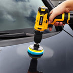 Buffing Pads 3 Inch Car Buffer Pad, 22 Pcs Drill Polishing Kit, Polisher Pads Kit Sponge Pads Car Foam Drill for Polishing, Sanding, Waxing, Sealing Glaze