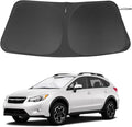 Windshield Sun Shade Custom Fit for 2013 2014 2015 2016 2017 Subaru Crosstrek Accessories Foldable Window Sunshade Sun Blocker Protect Car from Sun Rays & Heat Damage Keep Car Cooler