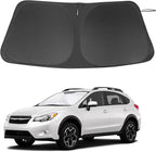 Windshield Sun Shade Custom Fit for 2013 2014 2015 2016 2017 Subaru Crosstrek Accessories Foldable Window Sunshade Sun Blocker Protect Car from Sun Rays & Heat Damage Keep Car Cooler