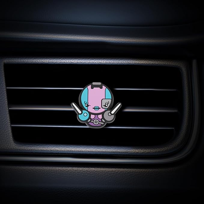 Air Vent Decoration - Cute Super Hero Decorative Vent Clip for Cars, Bedroom or Office [Nebula]