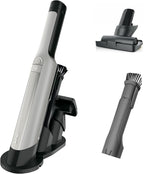 Shark WANDVAC Power PET Cordless Hand Vac, Ultra-Lightweight & Portable with Powerful Suction & Boost Mode, NEW FurFins Tool & Duster Crevice Tool, Designed for Car & Pet Homes, White, WV410WH