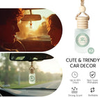 Car Air Freshener-Vanilla Mist Scent Car Fresheners Long Lasting Essential Oil Car Diffuser- Cute Car Accessories for Women Interior without Methyl Carbitol&Hexylene Glycol