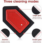 Pet Hair Remover Tool, Easily Clean Fur from Carpets Furniture Vehicles Clothes, Lint Remover, Wallpaper Smoother, Multi-use Animal Brush for Dogs and Cats, Auto Detailing Squeegee