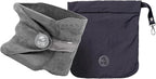 trtl Pillow - Scientifically Proven, Super Soft Neck Support Travel Pillow for Airplanes - Lightweight and Machine Washable - Ergonomic Design for Traveling on Flights, Cars, and Trains - Grey