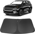 Windshield Sun Shade Custom Fit for 2017 2018 2019 2020 2021 2022 Kia NIRO Accessories Foldable Sunshade Sun Blocker Protect Car from Sun Rays & Heat Damage Keep Car Cooler