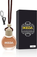 Ikeda Car Air Freshener: Hanging Car Smell Air Freshener | 10ml Hanging Car Perfume | Long Lasting Fragrance | Strong Scents Diffuser for Auto Home (Coffee)
