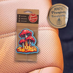 Funny Naughty Unique Car Air Fresheners Scented With Premium Oils By Fresh Fresheners (Shroomy Drip)
