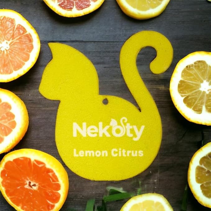 Air Fresheners | Hanging Air Fresheners for Home or Car (Lemon Citrus)