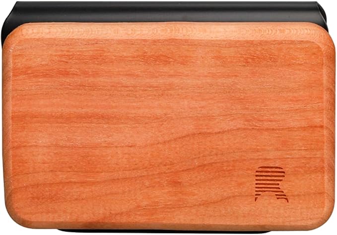 2025 Newly Car Air Freshener - Wood Boxed Car Air Freshener – Long-Lasting Fragrance for 90+ Days – Wooden Car Diffuser （Amber Vanilla Scent）
