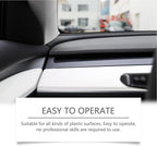 Car Trim Restorer - 120ml Professional Spray Cleaner | Handmade Craft Artistic Detailing Durable Shine & Easy Use Features with Towel and Sponge for Automotive Interior Dashboard