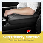 FIILINES Center Console Cover for Honda Pilot 2023-2025 2026, Ridgeline/Passport 2024-2026, with Hidden Pockets Armrest Cover Pad Cushion Protector Pilot Accessories Armrest Cover Anti-Scratch