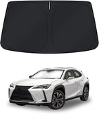 KUST Windshield Sun Shade for 2019-2024 2025 2026 Lexus UX 200/250h/260h/300h/300e Accessories Window Shade Sun Cover Foldable Block UV Rays Keep Car Cooler