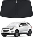 KUST Windshield Sun Shade for 2010–2017 Chevy Equinox Window Accessories Shade Sun Cover Foldable Block UV Rays Keep Car Cooler