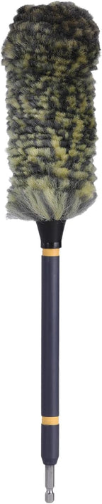 Mr. Detroit - Drill Wheel Brush w/Durable Soft Wool Microfiber Bristles and Steel Shaft for Car Tires, Wheels, Rims, Brakes and Any Other Narrow Spaces| Rim Brush Cleaning Tool w/Non-Scratch Bristle