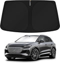 KUST Windshield Sun Shade for 2022-2024 2025 2026 Audi Q4 E-tron Etron Accessories Custom Fit Sunshade Sun Visor Protector Foldable Blocks UV Rays Keep Your Car Cooler