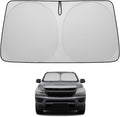 Proadsy 2026 Upgrade Front Windshield Sun Shade Foldable Sunshade Protector Custom Fit 2015-2022 Colorado Pickup Truck Accessories
