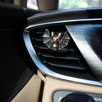 Bat Air Vent Clip Car Air Freshener 2pcs Black Vampire Bat Car Air Fresheners Vent Clips Gothic Vent Clip Car Accessories Gift for Girlfriends Boyfriend Refillable Car Diffuser