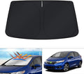 KUST Windshield Sun Shade for Honda Fit 2007-2024 Accessories Sunshade Foldable Window Sun Protector Block UV Rays Keep Car Cooler