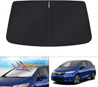 KUST Windshield Sun Shade for Honda Fit 2007-2024 Accessories Sunshade Foldable Window Sun Protector Block UV Rays Keep Car Cooler