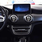 2 Pcs Cute Skull Vent Clips, Skull Head Car Air Fresheners, Car Interior Decor