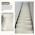All-In-One Interior Floor Coating Kit, Water-based & Low Odor One-Step Floor Paint, High Hardness Waterproof Paint for Ceramic, Porcelain, Fiberglass, Hardwood, Laminate, Vinyl, 35OZ, Cream
