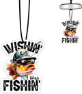 1PCS Car Air Fresheners,Fishing enthusiast Hanging Car Air Fresheners for Cute Mirror Freshener Mirror Scented Hanging Automobile Accessories Decor Interior Home for Women Men