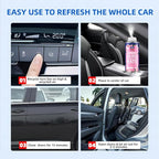 Glodway Car Air Freshener Spray,Deodorizer Odor Eliminator Remover Fogger,Long Lasting Magnolia Scent,6 Ounce(Pack of 3)